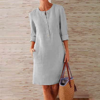 Damen Freizeitkleid Stilvoll Sommerkleid