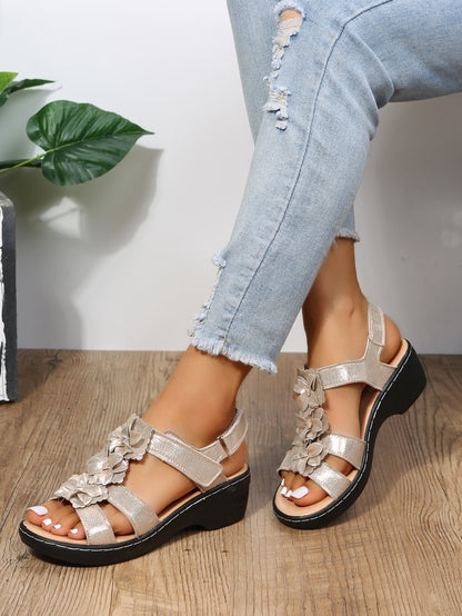 Damen Sandalen Ergonomisch Bequem