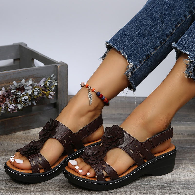 Damen Sandalen Ergonomisch Bequem