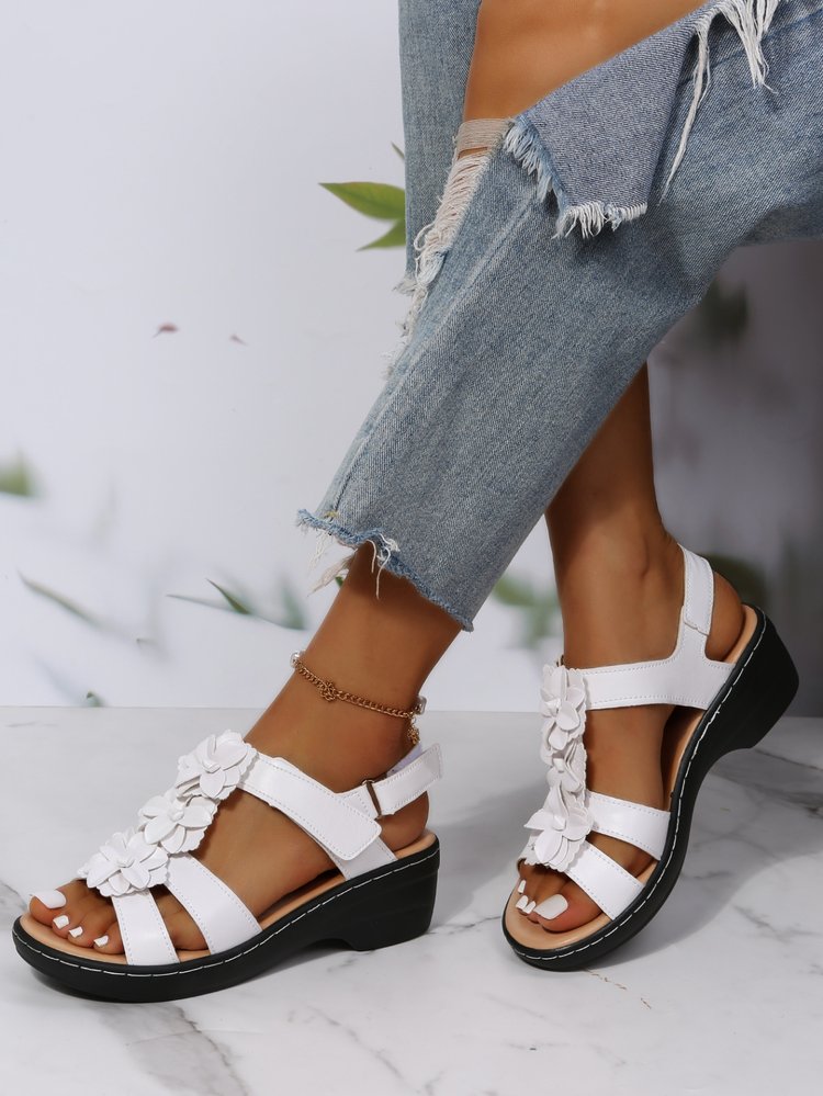 Damen Sandalen Ergonomisch Bequem