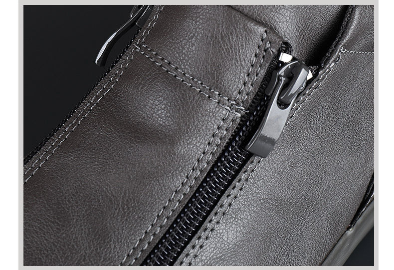 Herren Leder-Schuhe Elegant Poliert