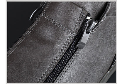 Herren Leder-Schuhe Elegant Poliert