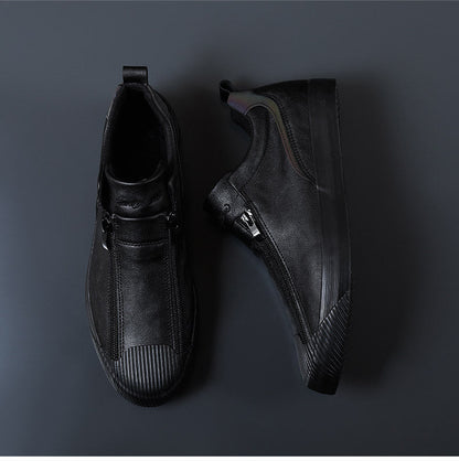 Herren Leder-Schuhe Elegant Poliert