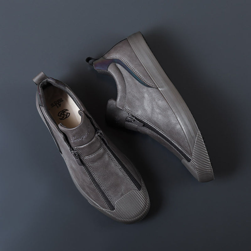 Herren Leder-Schuhe Elegant Poliert