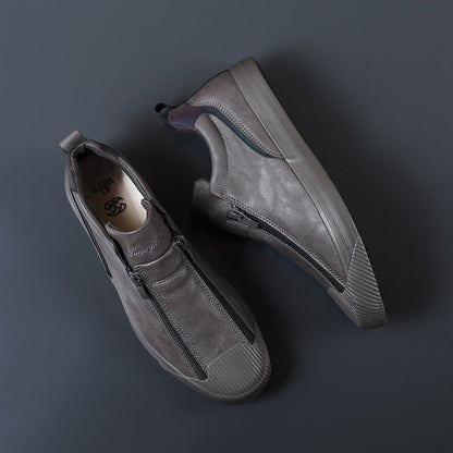 Herren Leder-Schuhe Elegant Poliert