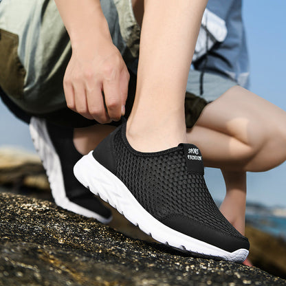 Herren Wanderschuhe Atmungsaktives Mesh Wasserdicht