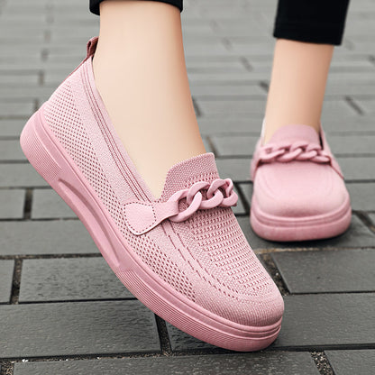 Damen Freizeitschuhe Ergonomisch Atmungsaktiv Bequem