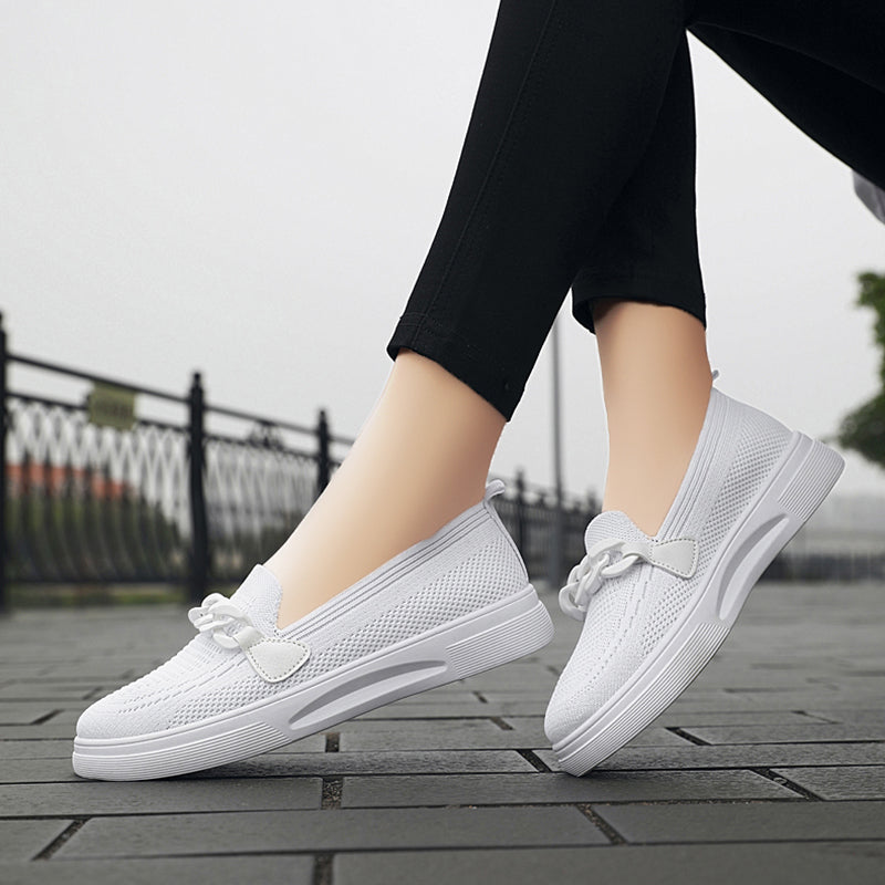 Damen Freizeitschuhe Ergonomisch Atmungsaktiv Bequem