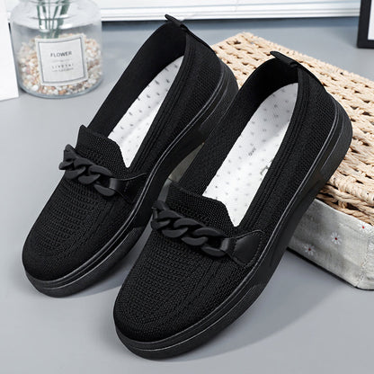 Damen Freizeitschuhe Ergonomisch Atmungsaktiv Bequem