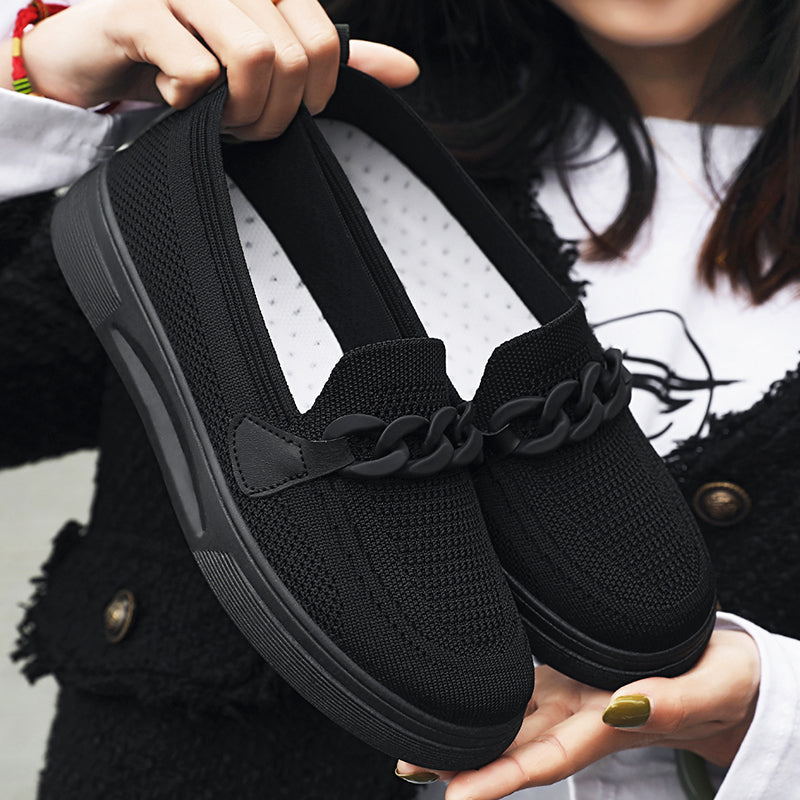 Damen Freizeitschuhe Ergonomisch Atmungsaktiv Bequem