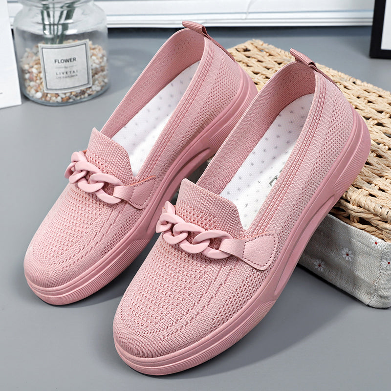 Damen Freizeitschuhe Ergonomisch Atmungsaktiv Bequem