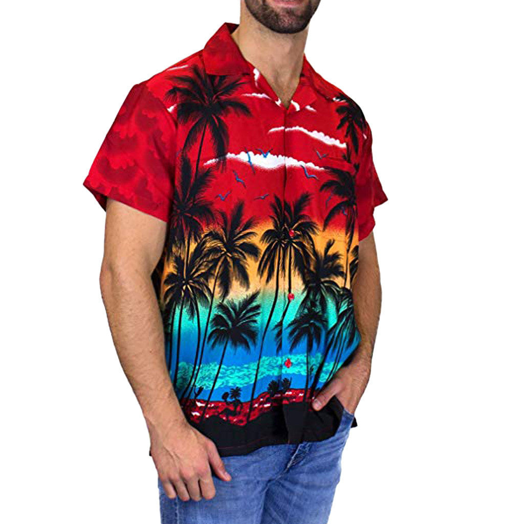 Herren Freizeithemd Modern Sommer Weiss - Norvielle