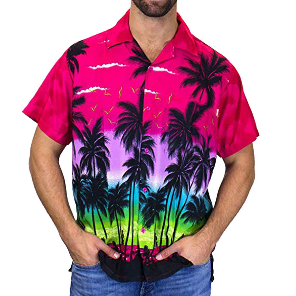 Herren Freizeithemd Modern Sommer Weiss
