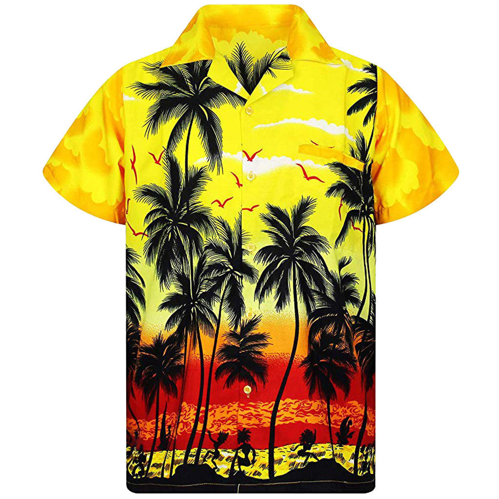 Herren Freizeithemd Modern Sommer Weiss