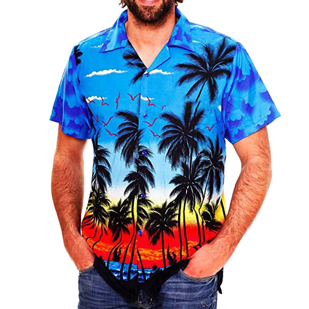 Herren Freizeithemd Modern Sommer Weiss