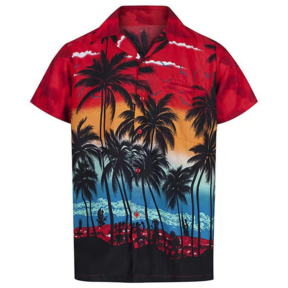 Herren Freizeithemd Modern Sommer Weiss