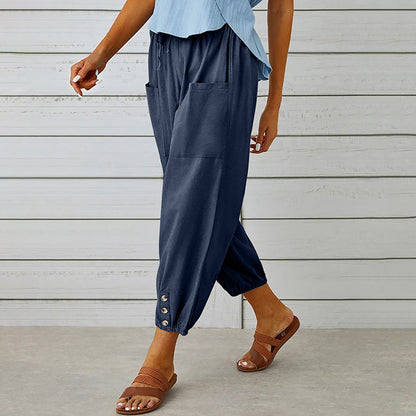 Damen Freizeithose Komfort Fit Bequem