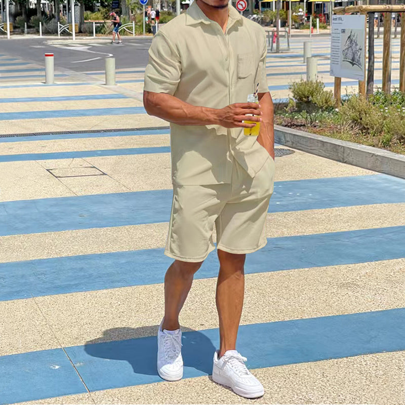 Herren Freizeit Outfit Set Bequem