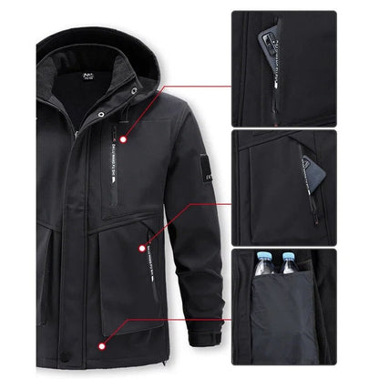 Herren Fleece Outdoor-Set Warm Funktionell