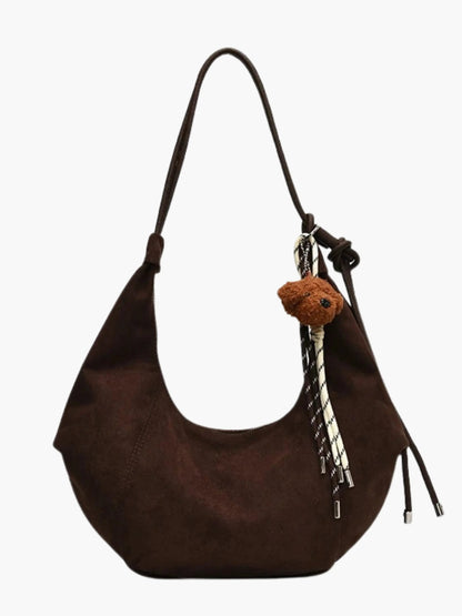 Leder Hobo Bag Damen Rucksack