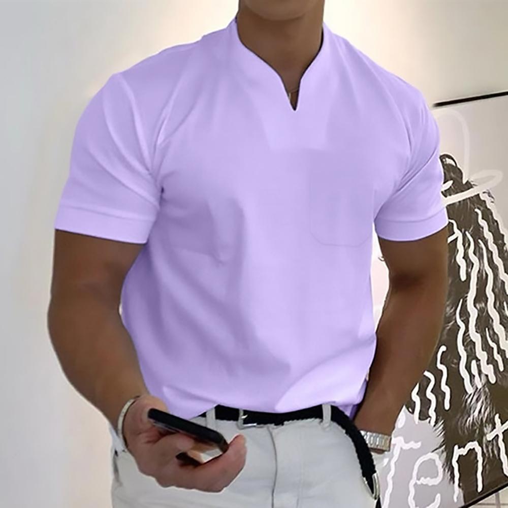Herren Freizeithemd Bequem Baumwolle
