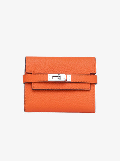 Damen Lederbrieftasche Klein Schwarz - Norvielle