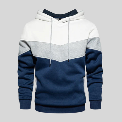Herren Pullover Patchwork Baumwolle Modern