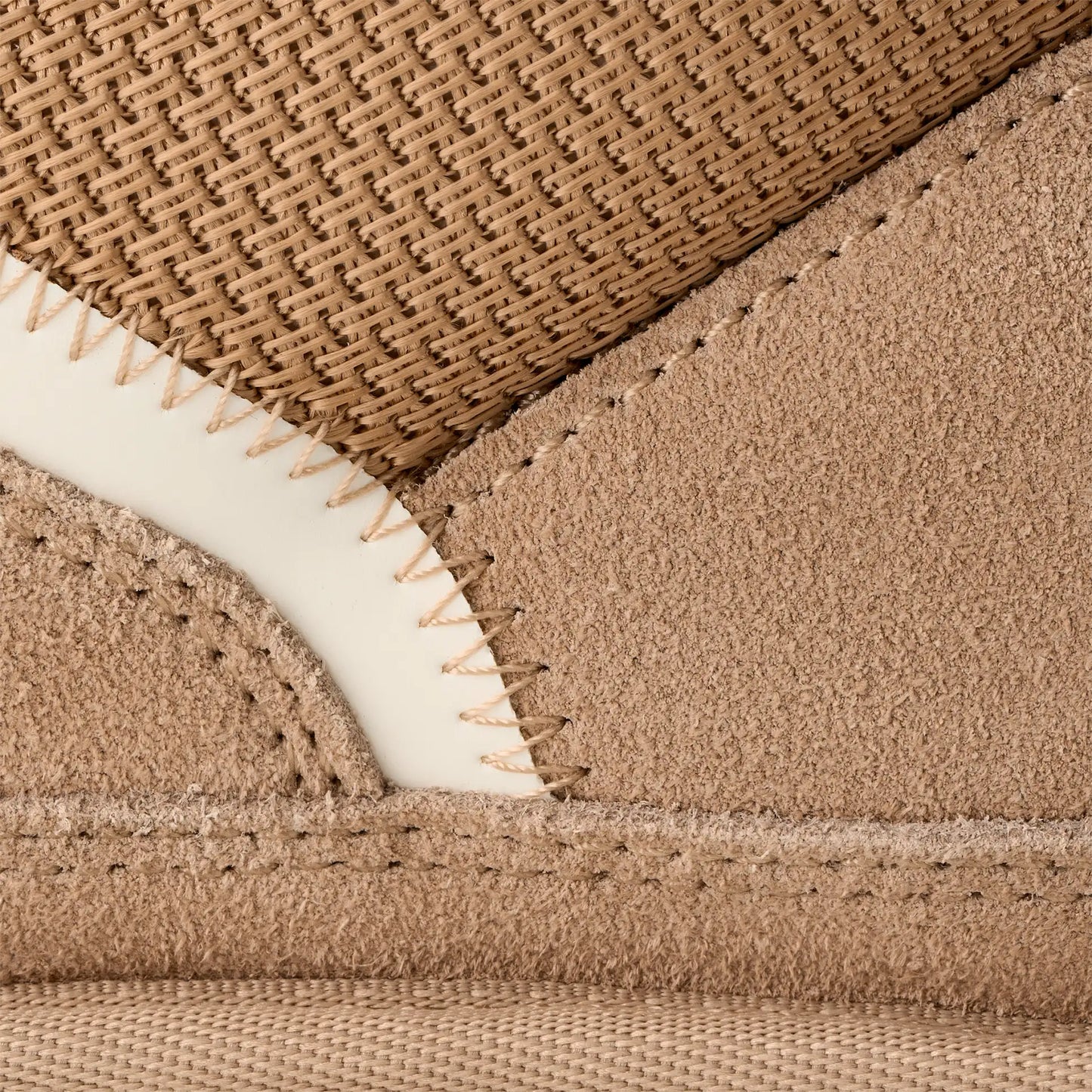 Damen Plateau Sneaker Veloursleder