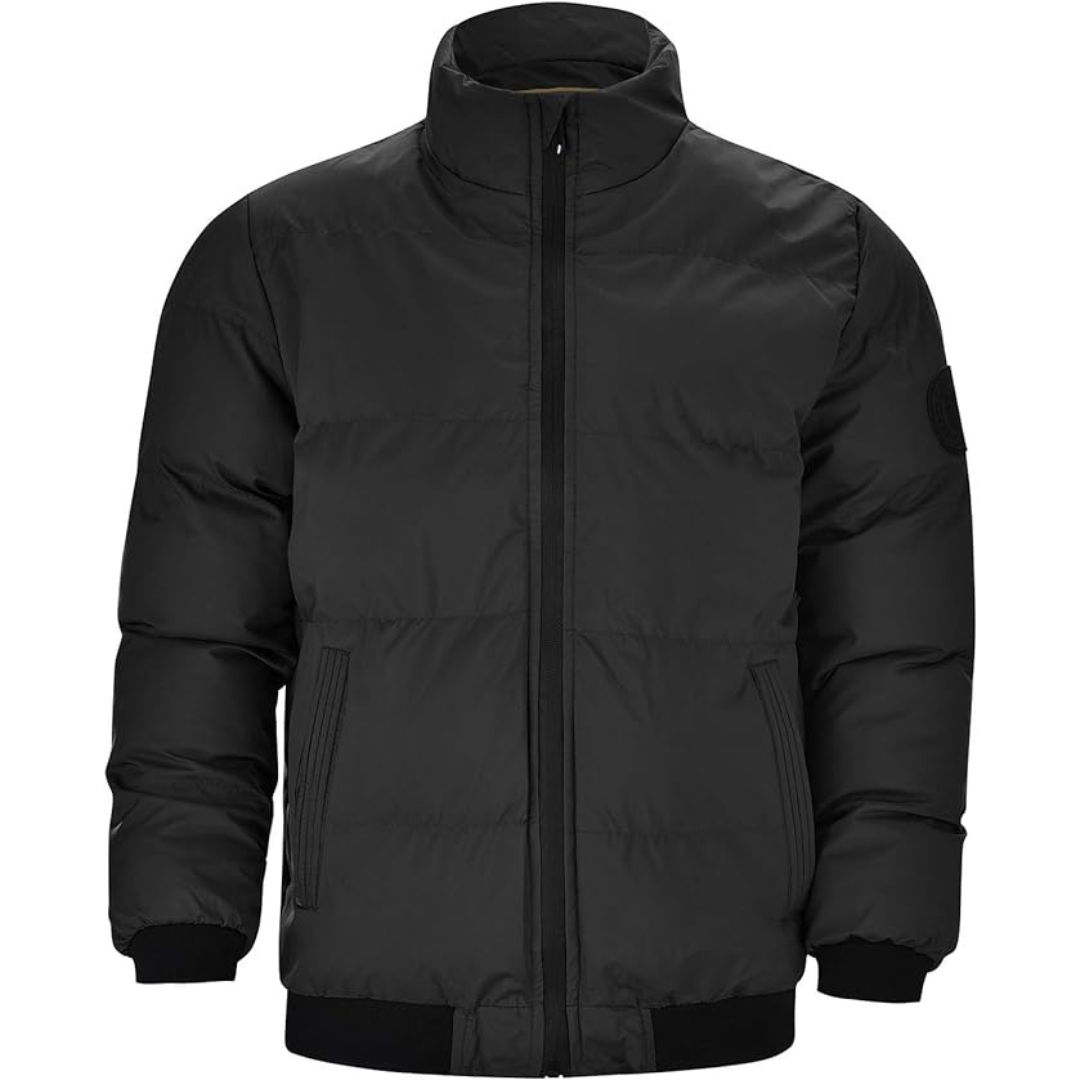 Herren Pufferjacke Warm Isoliert Wasserabweisend