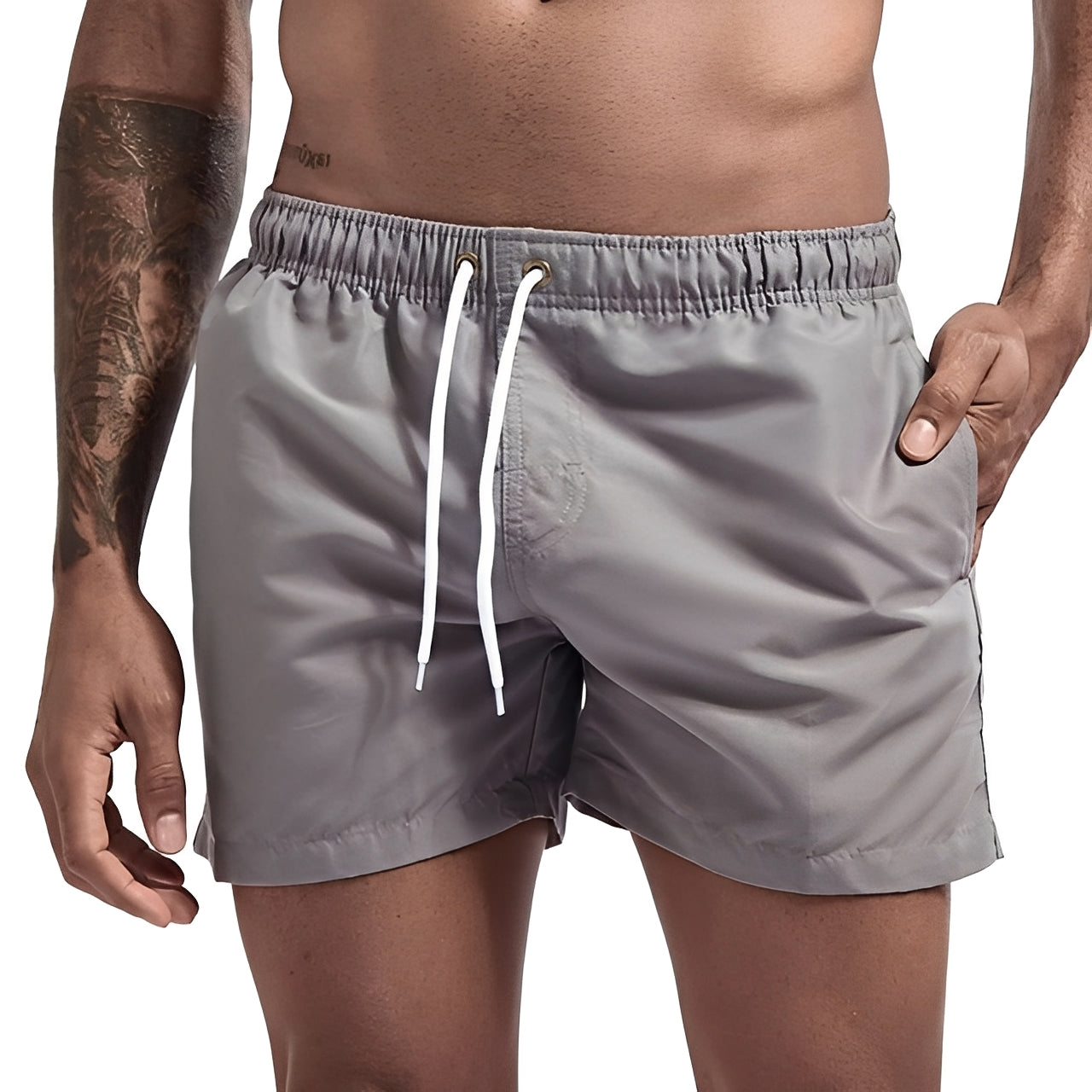 Herren Shorts Sommer Bequem Leicht