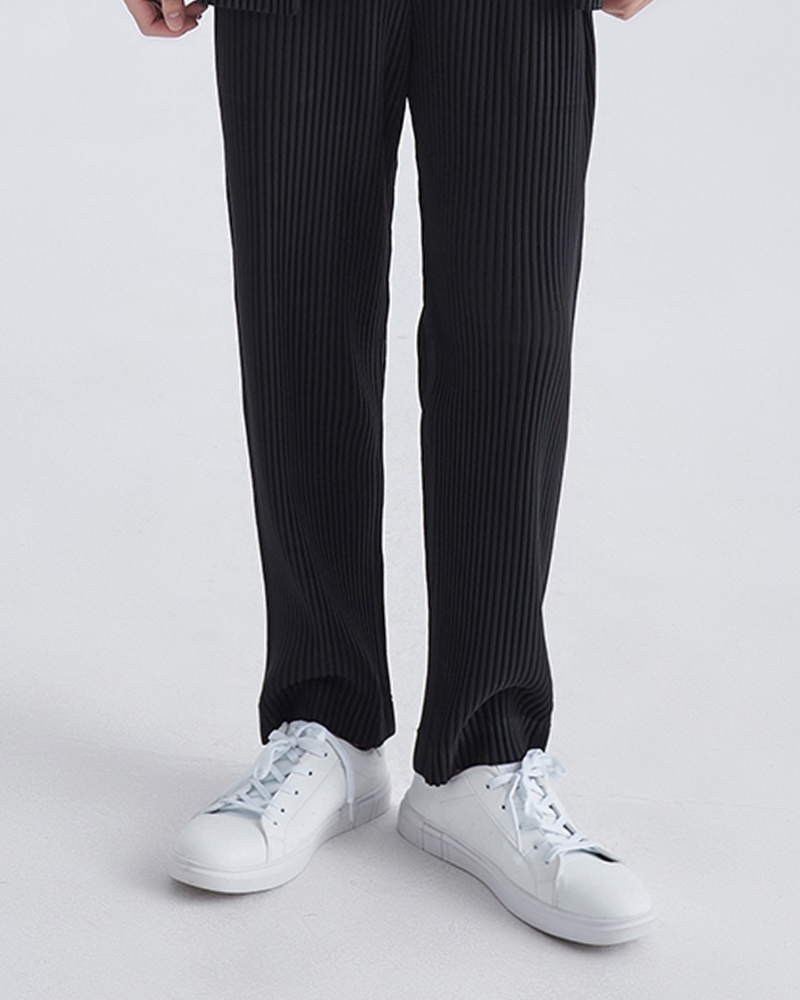 Bequeme Damen Rippstrick-Hose Elastische Baumwolle Lockere Passform