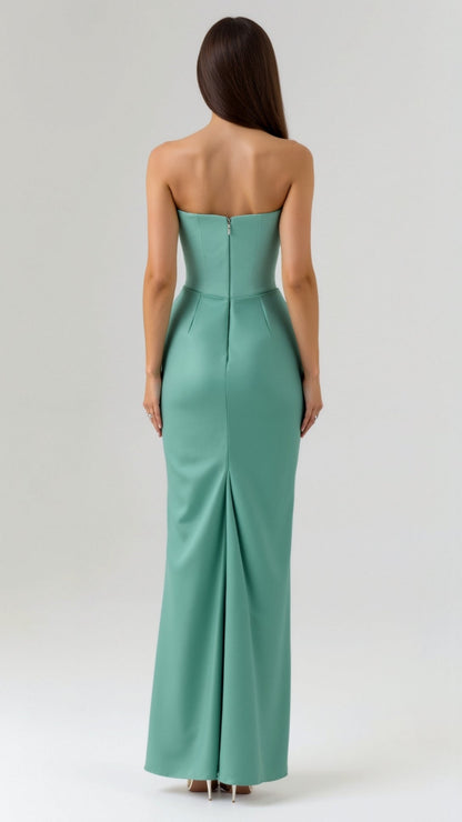 Damen Maxi-Kleid Hochzeitsgast-Eleganz Lang