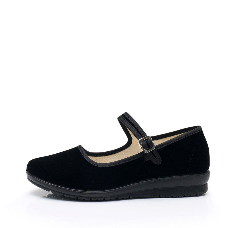 Damen Mary Jane Schuhe Bequem Verstellbar