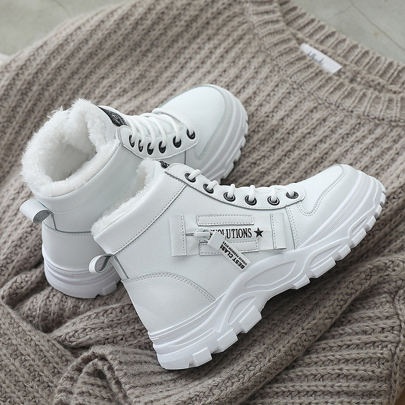 Damen Winter Sneaker Gefüttert Rutschfest - Norvielle