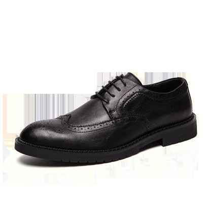 Damen Brogues Echtleder Komfortabel Elegant