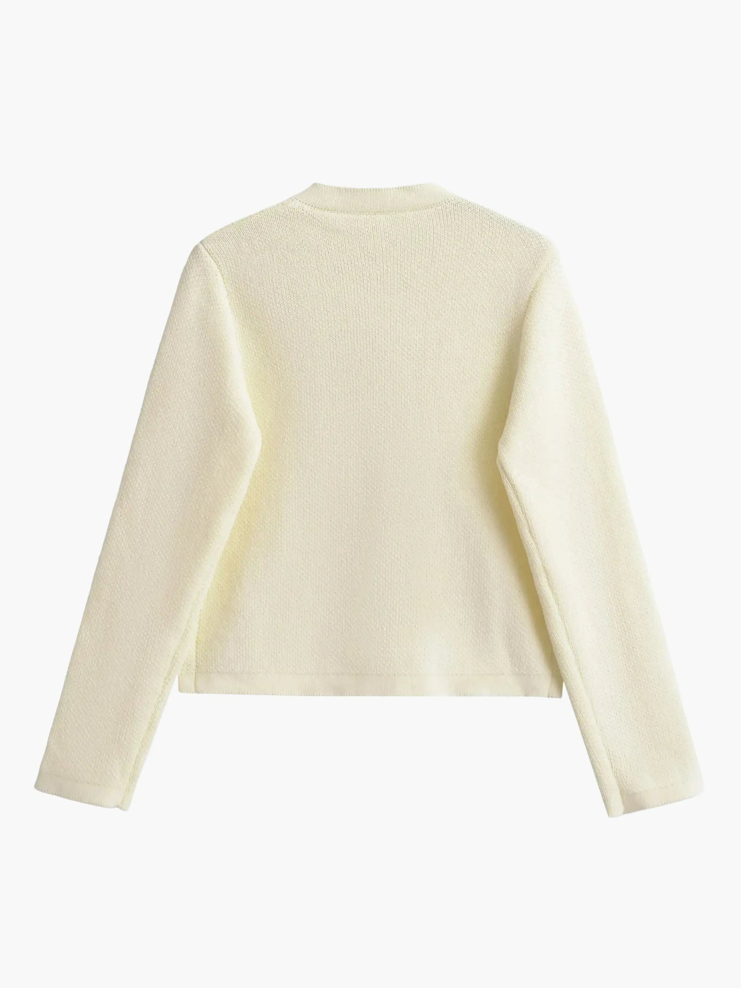 Damen Strickjacke Klassisch Mit Taschen