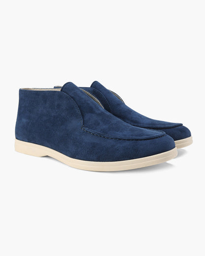 Herren Halbschuh Braun Leder Elegant Business Schuhe