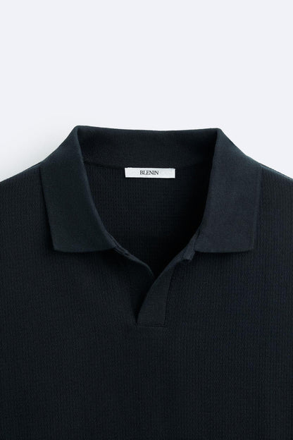 r Pullover mit Polokragen Eleganter Stil