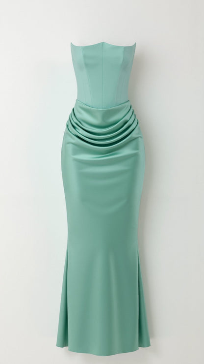 Damen Maxi-Kleid Hochzeitsgast-Eleganz Lang