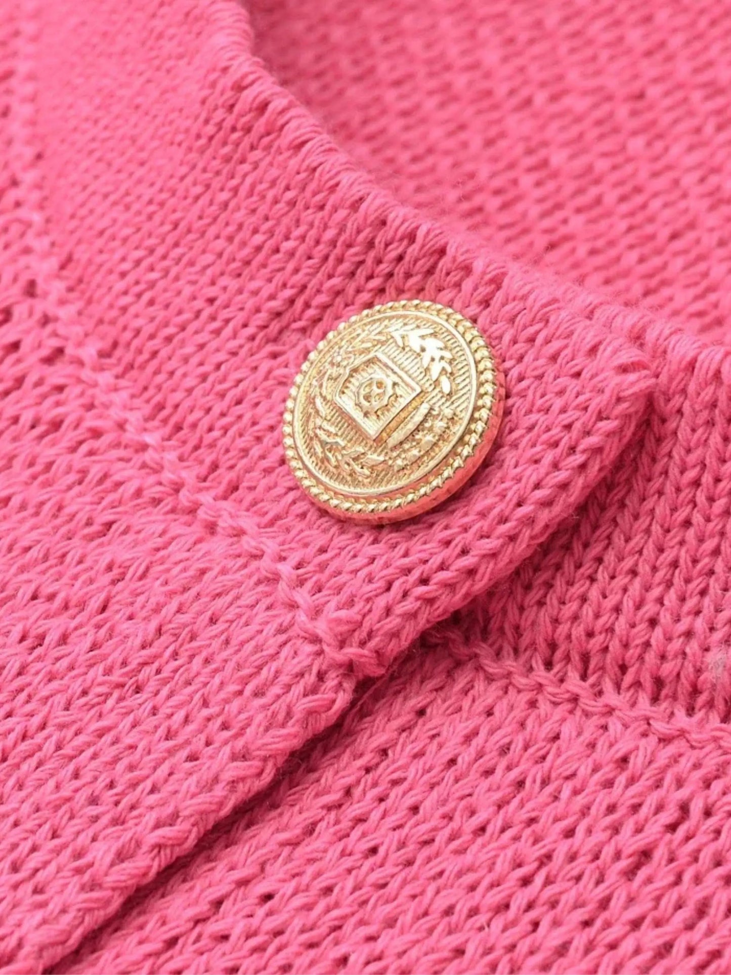 Damen Strickjacke Klassisch Mit Taschen
