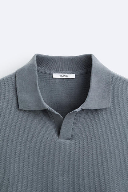 r Pullover mit Polokragen Eleganter Stil