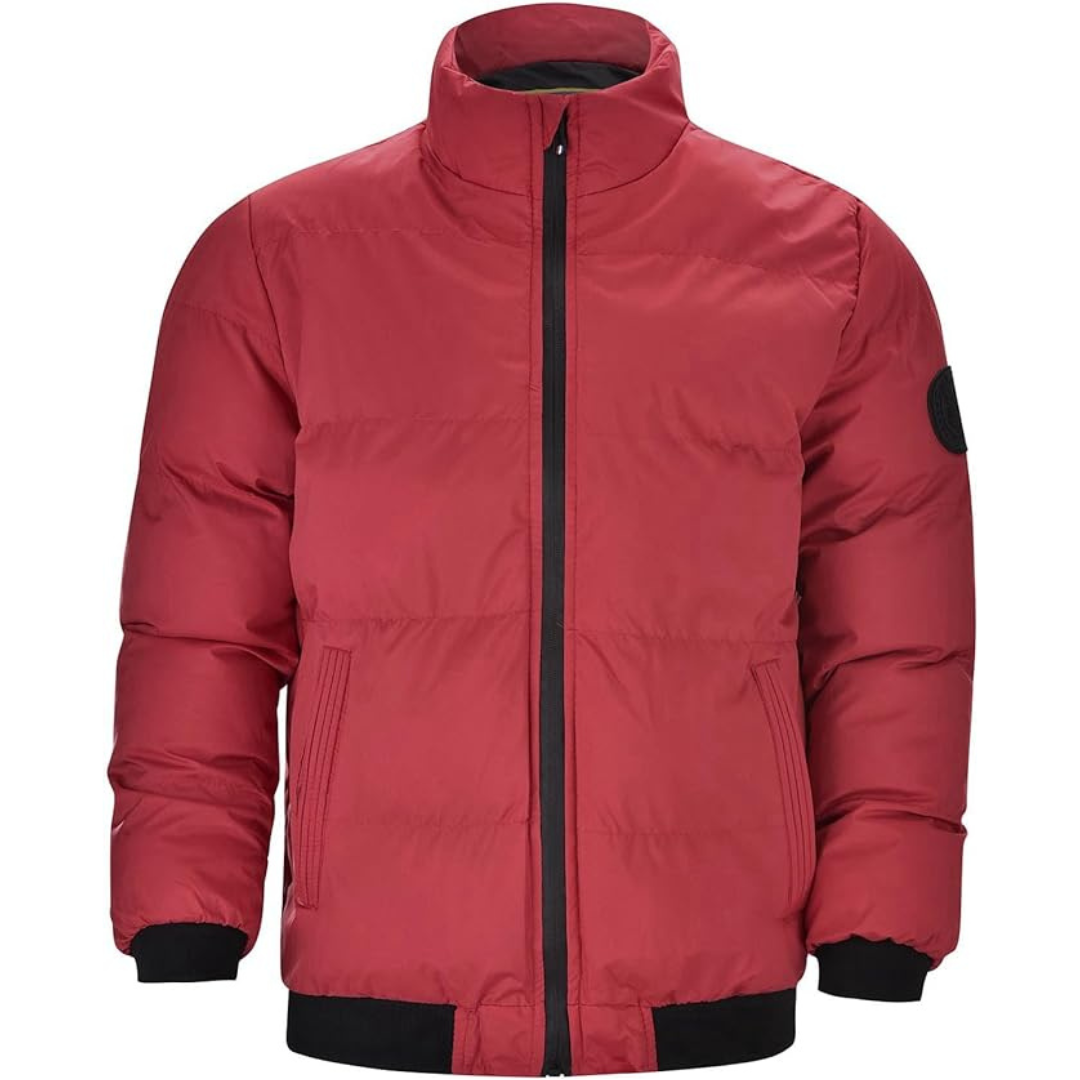 Herren Pufferjacke Warm Isoliert Wasserabweisend