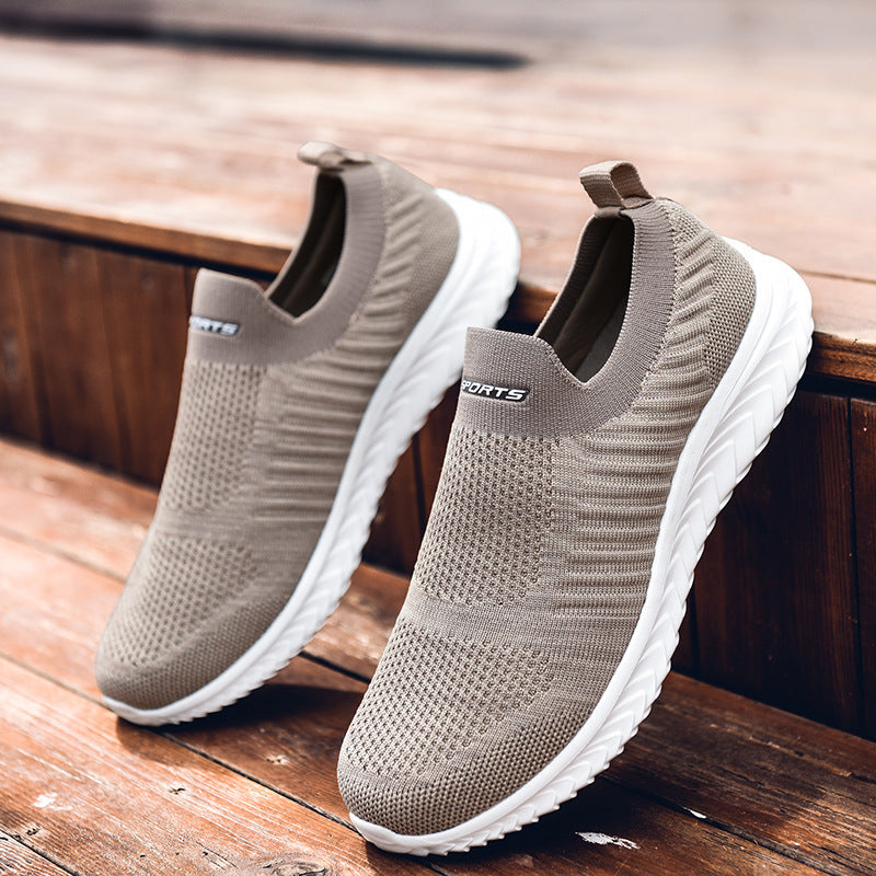 Damen Sneaker Atmungsaktives Stretch-Material Bequem