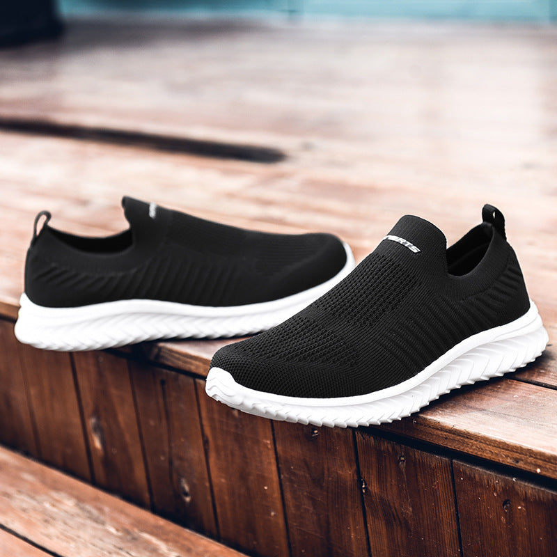 Damen Sneaker Atmungsaktives Stretch-Material Bequem