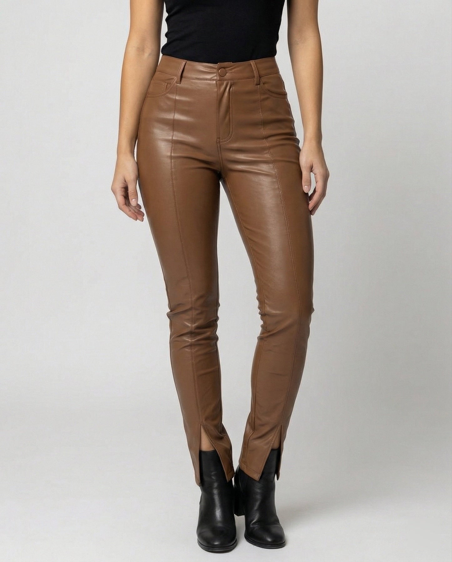 Damen Yogahose Hochtailliert Elastisch Bequem