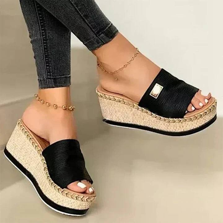 Damen Orthopädische Keil-Sandalen Leicht Sommer