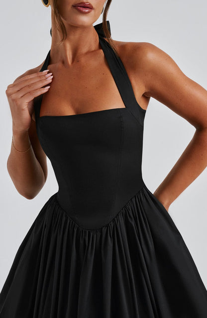 Damen Hochzeitsgästekleid Midi Elegant