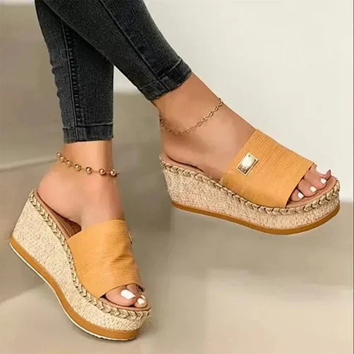 Damen Orthopädische Keil-Sandalen Leicht Sommer - Norvielle
