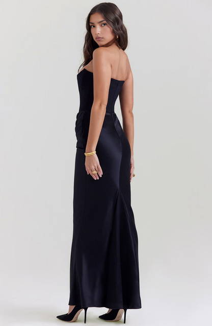 Damen Langkleid Hochzeitsgäste Formal Bodycon