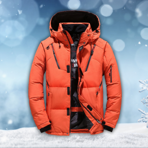 Herren Regenjacke Wasserdicht Warm Windfest
